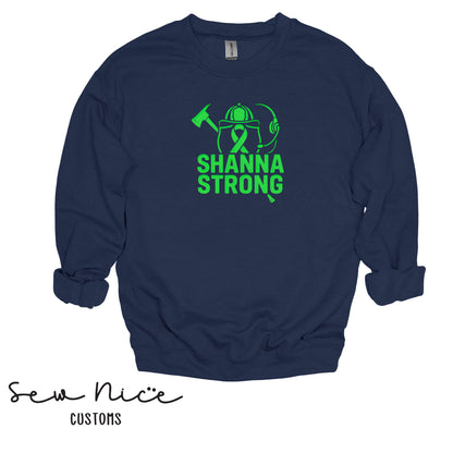 Shanna Strong Unisex Adult/Youth Crewneck Sweatshirt