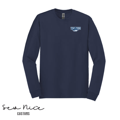 Tony Tobin Traditional Logo-Unisex Adult Long Sleeve Shirt