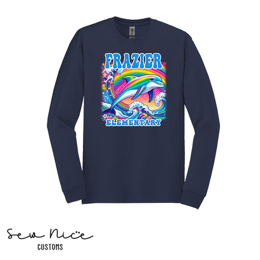 Frazier-LISA FRANK Design- Unisex Long Sleeve Shirt