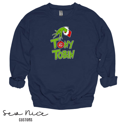 Tony Tobin Grinch-Unisex Adult/Youth Crewneck Sweatshirt