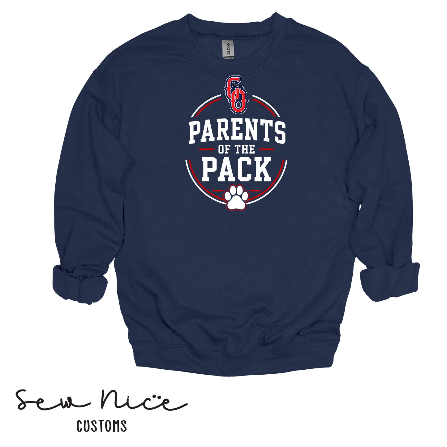 GO Cheer Parent of the Pack- Unisex Crewneck Sweatshirt