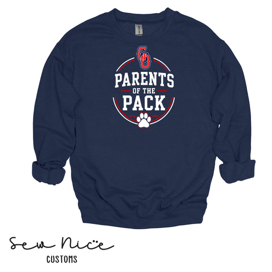 GO Cheer Parent of the Pack- Unisex Crewneck Sweatshirt