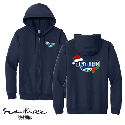 Tony Tobin Holiday- Unisex Adult/Youth Full Zip Hoodie