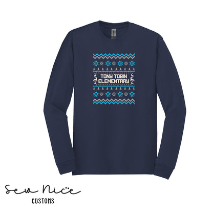 Tony Tobin Winter Sweater- Unisex Adult/Youth Long Sleeve Shirt