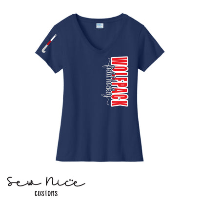 GO Field Hockey Ladies V-Neck Shirt