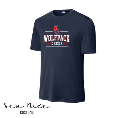 Go Wolfpack Cheer- Unisex Dri Fit Shirt