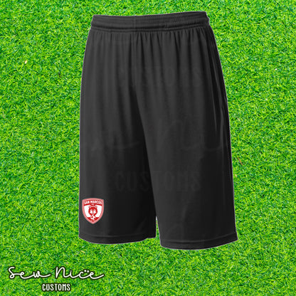 San Marcos FC - Unisex Adult Dri Fit Shorts with Pockets