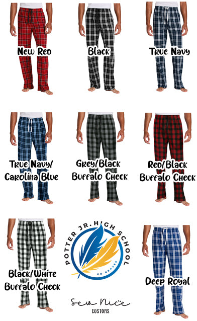 Potter Jr High ADULT Pajama Pant