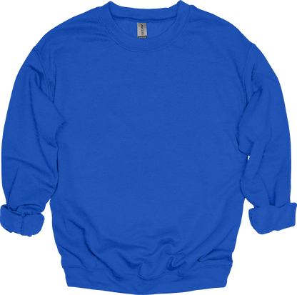 SP BASEBALL-Custom Shoulder Print - Adult/Youth Unisex Crewneck Sweatshirt