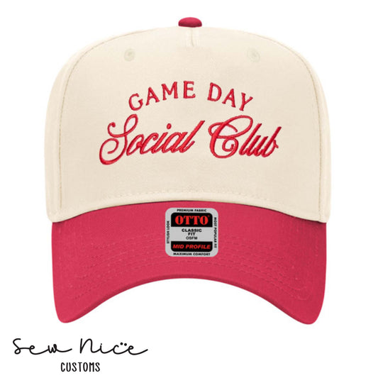 Game Day Social Club - Two Tone Baseball Hat