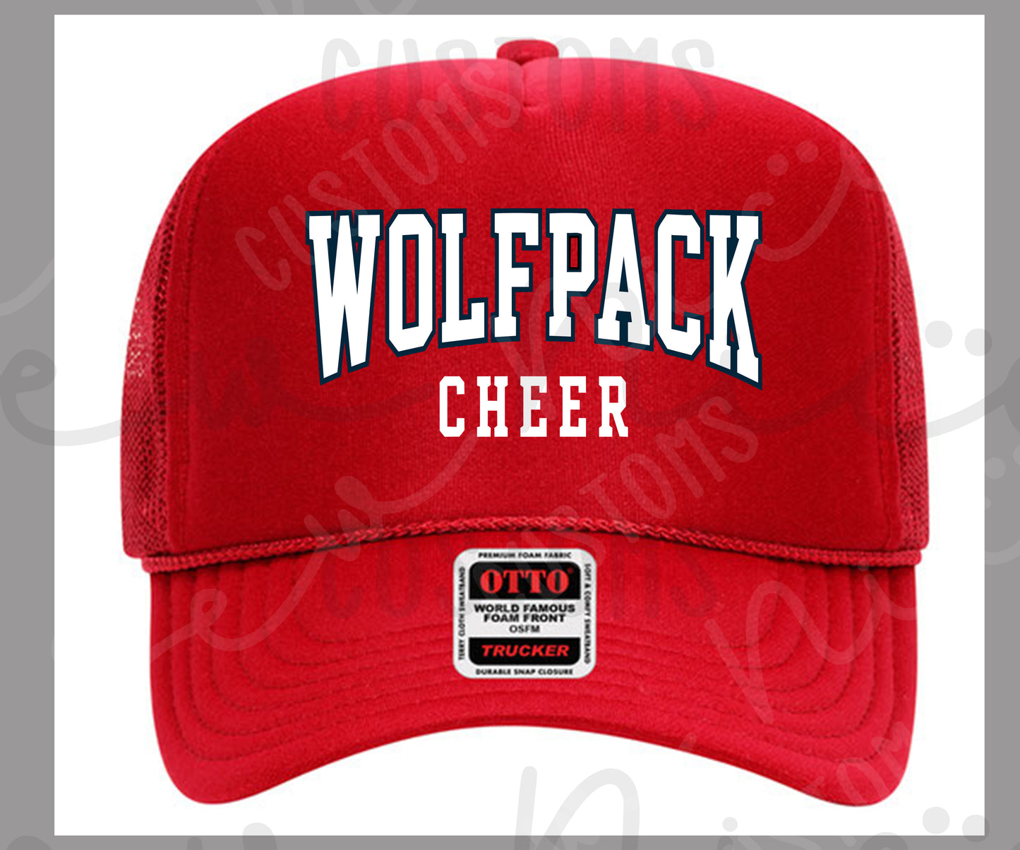 Wolfpack Cheer  - Foam Trucker Hat