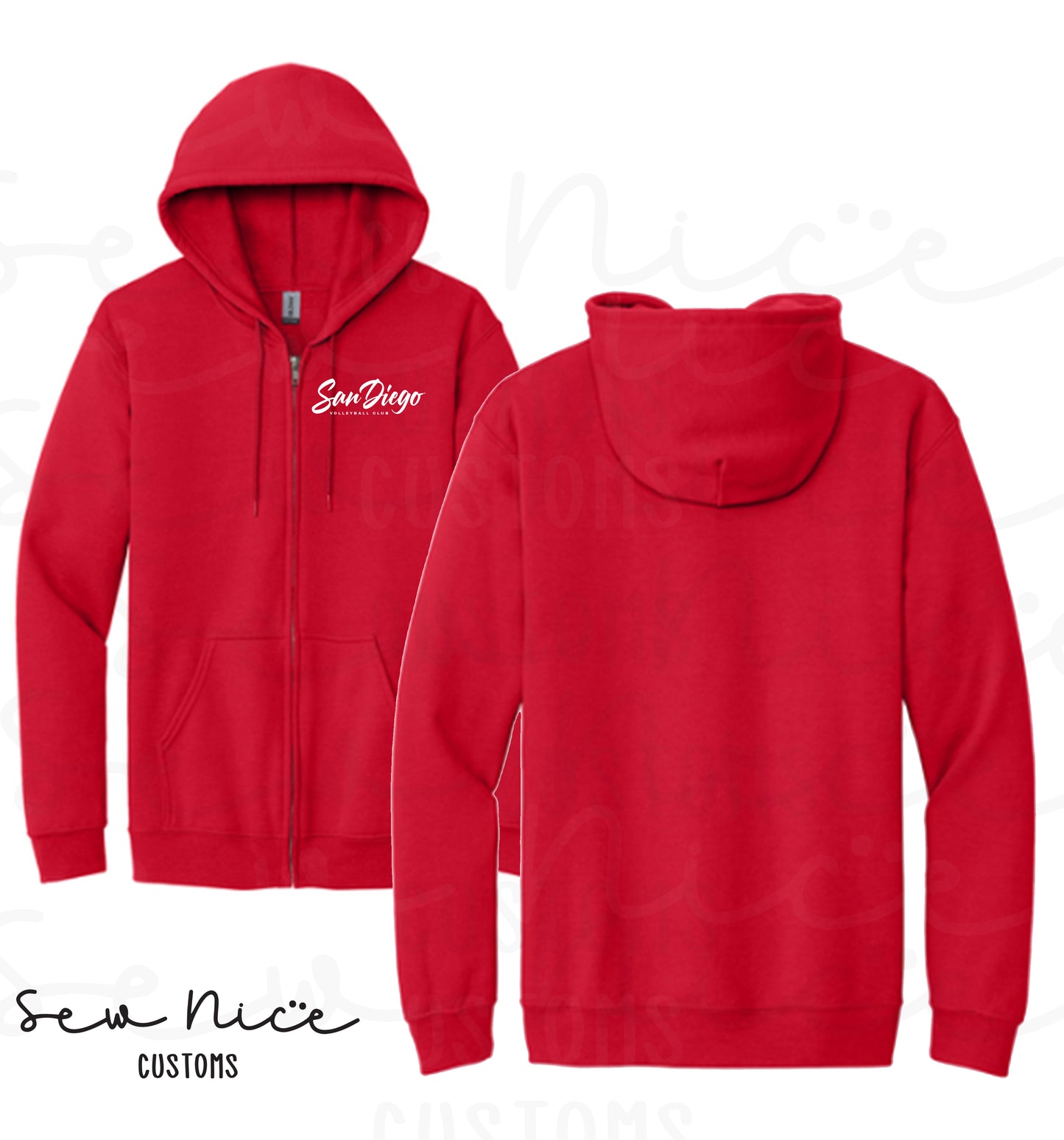 San Diego Embroidered Left Chest