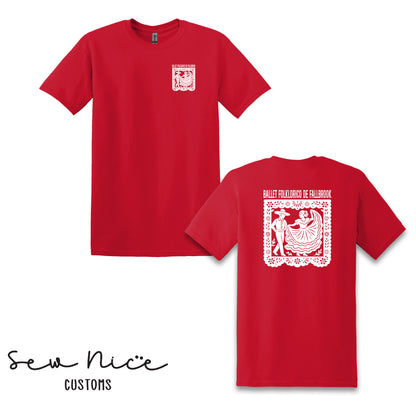 Ballet Folklorico- Papel Picado - Unisex Adult/Youth T-Shirt