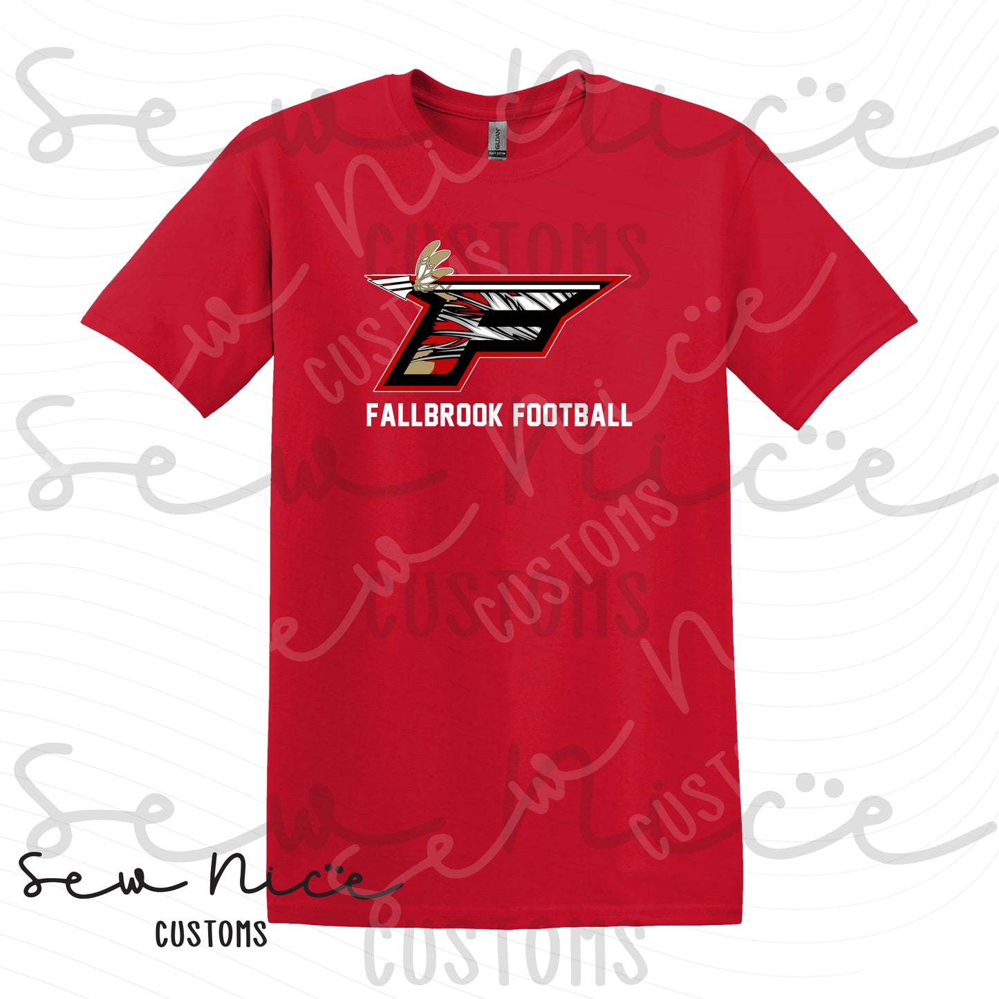 F Football Logo- Unisex Shirt