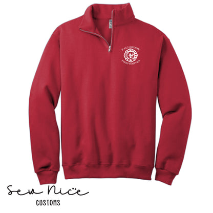Fallbrook Maltese Cross- 1/4 Zip Sweatshirt