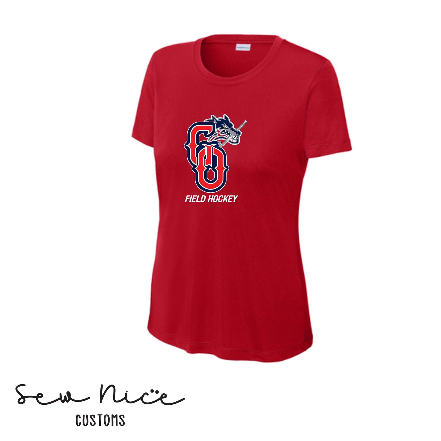 Go Field Hockey- Ladies Dri Fit shirt