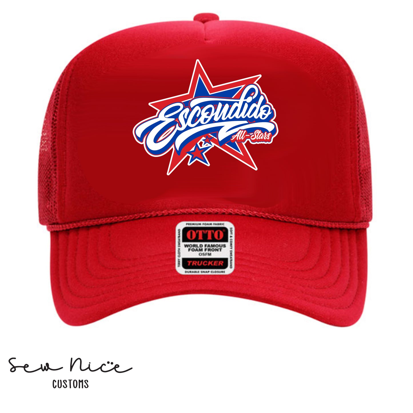 Escondido All Star Foam Trucker Hat