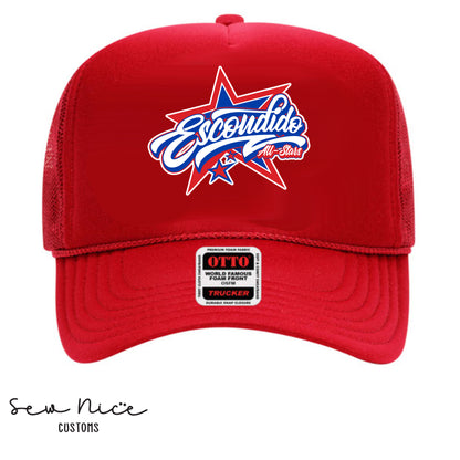 Escondido All Star Foam Trucker Hat