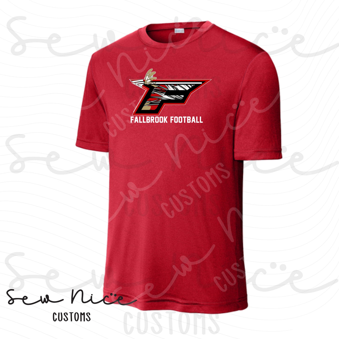 F Football Logo -Men's Dri Fit Shirt