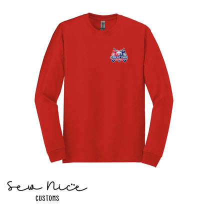 GO Wolfpack Field Hockey Unisex Adult/Youth Long Sleeve Shirt