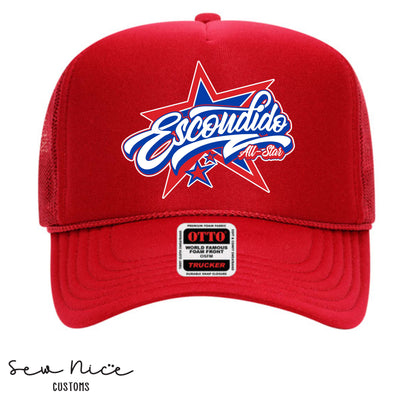 Escondido All Star Foam Trucker Hat