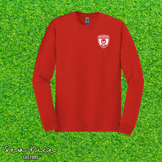 San Marcos FC- Unisex Adult/Youth Long Sleeve Shirt