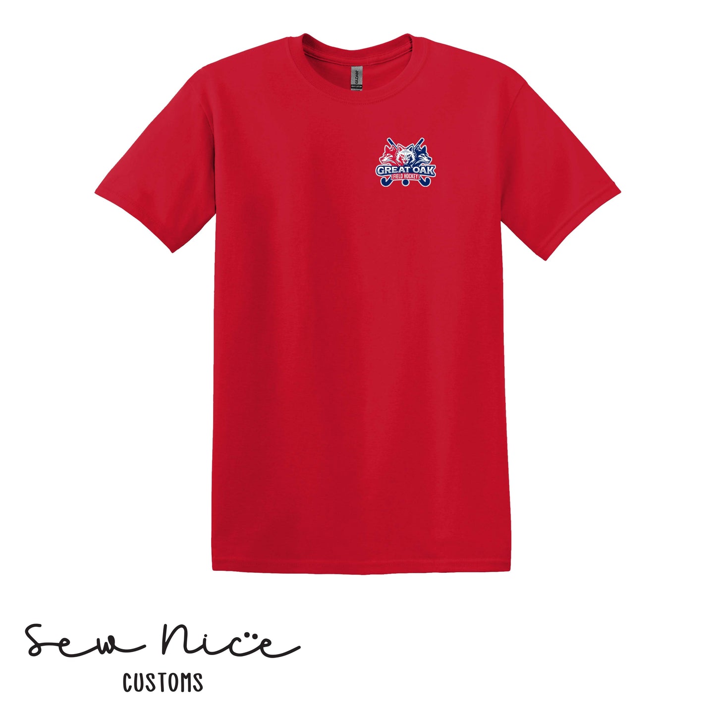 GO Wolf Pack Field Hockey Unisex Adult/Youth T-Shirt