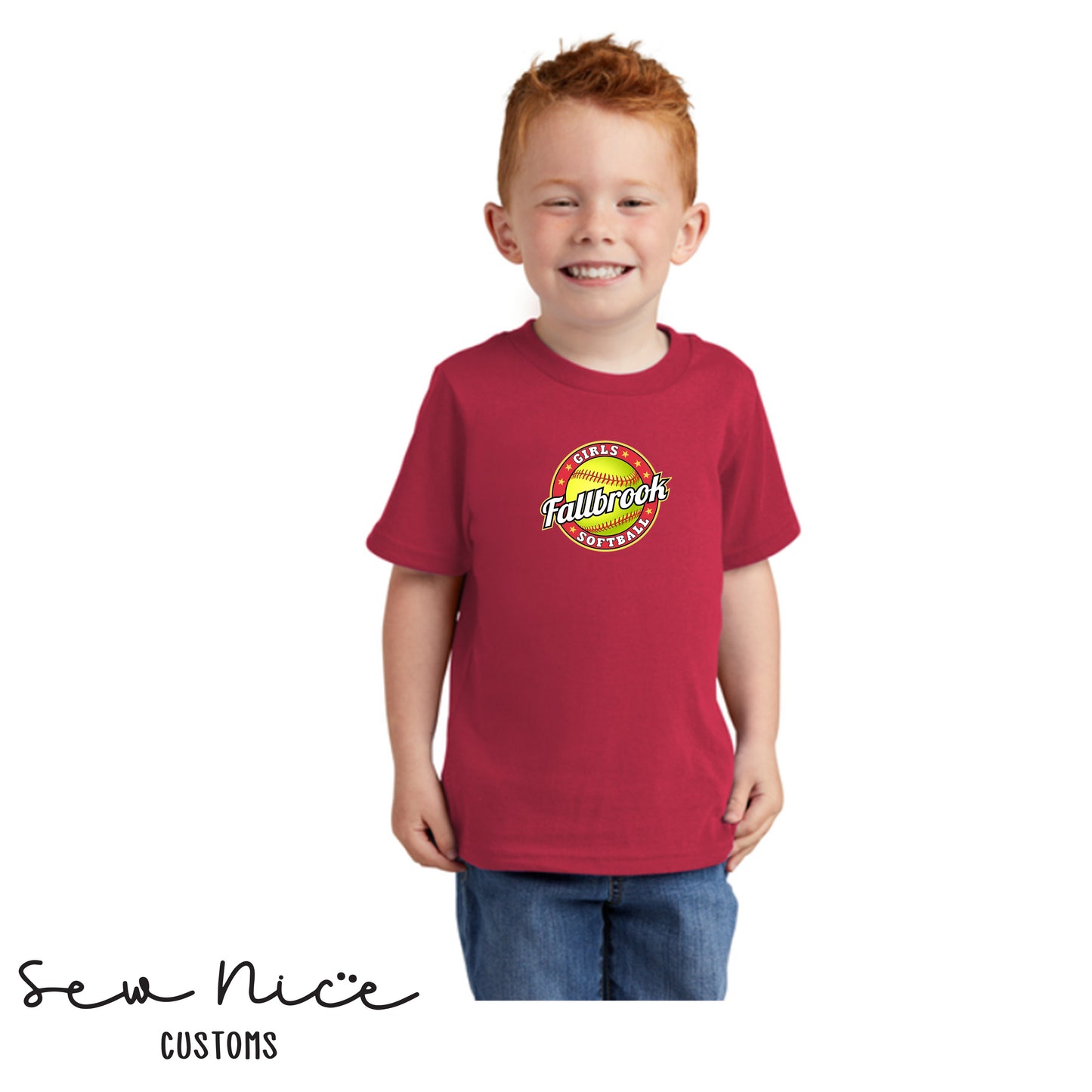 Fallbrook Girls Softball Logo- Unisex TODDLER Shirt
