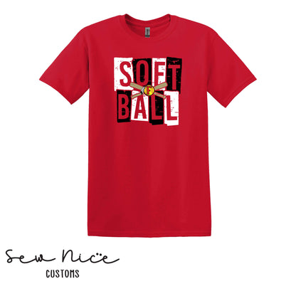 FHS Softball Blocks- Unisex Adult/Youth T-Shirt