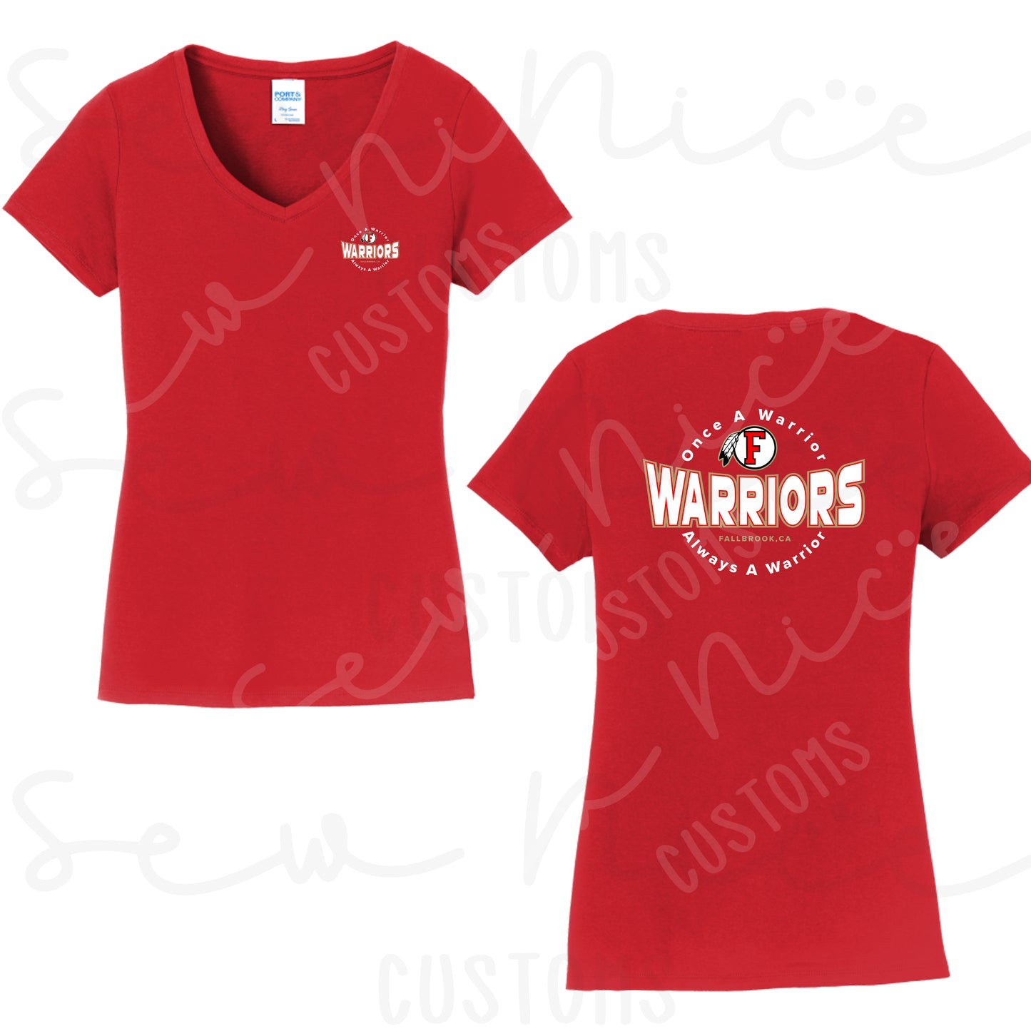 Circle Warriors- Ladies V-Neck