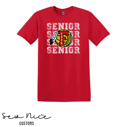 FHS Water Polo Stacked SENIOR 2026- Unisex Adult/Youth T-Shirt