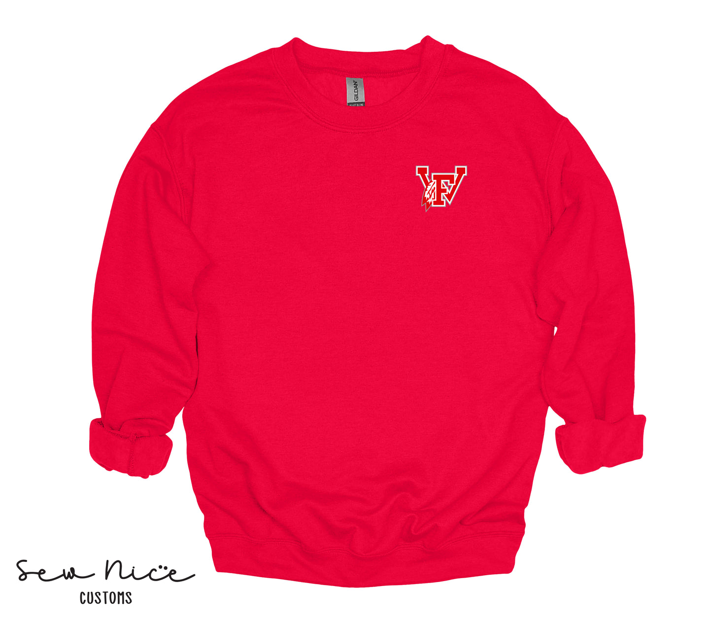 Embroidered FW Youth Logo - Adult/Youth Crewneck