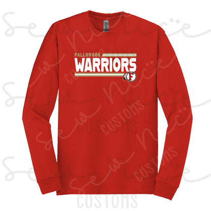 Warrior Lines- Long Sleeve Shirt