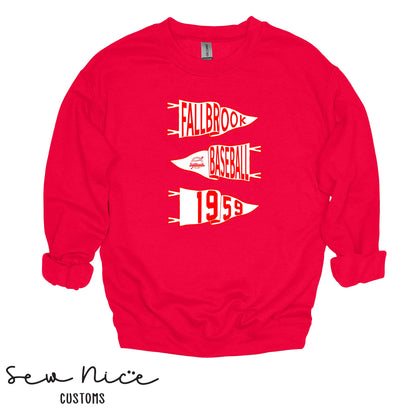 FYB Flag Trio- Unisex Cotton Crewneck Sweatshirt