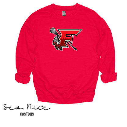 ADULT- FHS Lacrosse Crewneck Sweatshirt