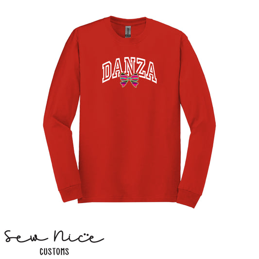 Danza Bow- Unisex Adult/Youth Long Sleeve Shirt