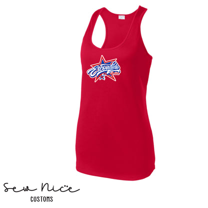 Escondido Star Logo- Ladies Dri Fit Tank Top