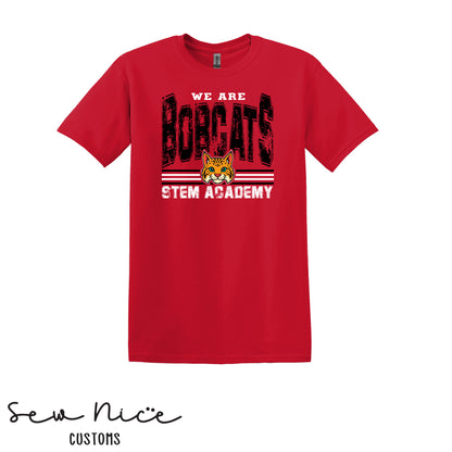 STEM-We Are Bobcats- Unisex Adult/Youth T-Shirt