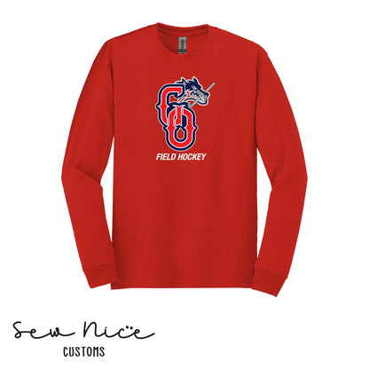 GO Field Hockey- Unisex Adult/Youth Long Sleeve Shirt