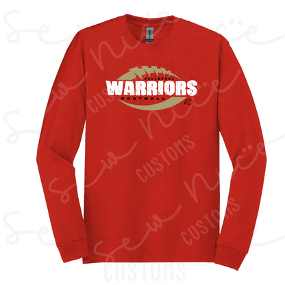 Distressed Fallbrook Warriors- Long Sleeve Shirt