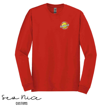 Fallbrook Girls Softball Logo- Unisex Long Sleeve Shirt