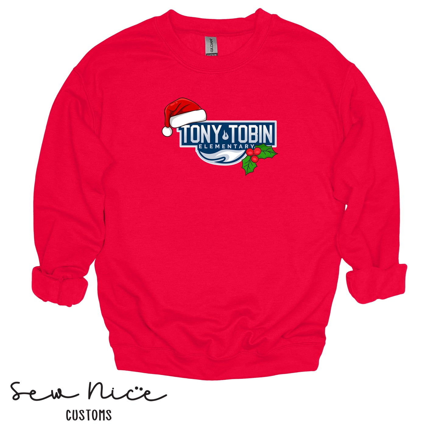 Tony Tobin Holiday-Unisex Adult/Youth Crewneck