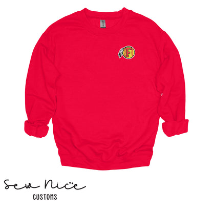 Embroidered FHS Softball Dreamcatcher Logo- Unisex Adult/Youth Crewneck