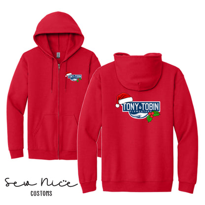 Tony Tobin Holiday- Unisex Adult/Youth Full Zip Hoodie