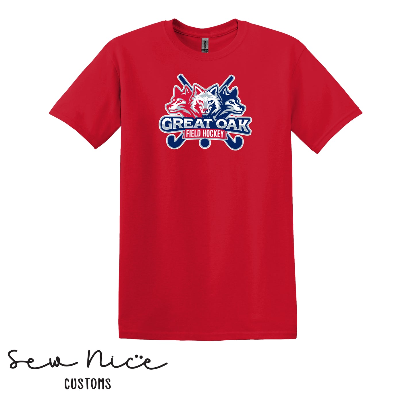 GO Wolf Pack Field Hockey Unisex Adult/Youth T-Shirt