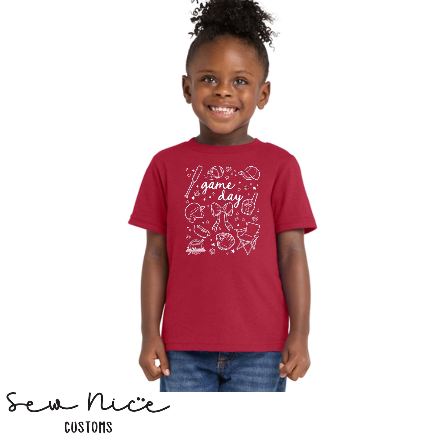 FYB Doodle Game Day- Unisex TODDLER Shirt