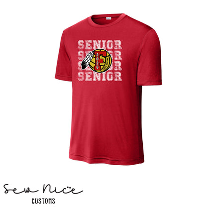 FHS Water Polo Stacked SENIOR 2026- Unisex Adult/Youth Dri Fit Shirt