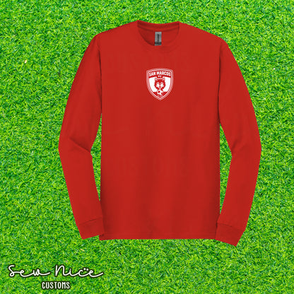 San Marcos FC- Unisex Adult/Youth Long Sleeve Shirt