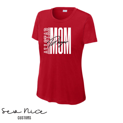 FYB All Star Mom- Ladies Dri Fit Shirt