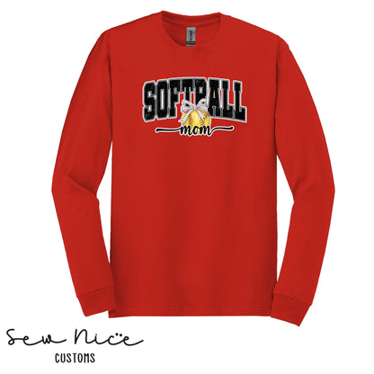 Softball Mom - Unisex Long Sleeve Shirt
